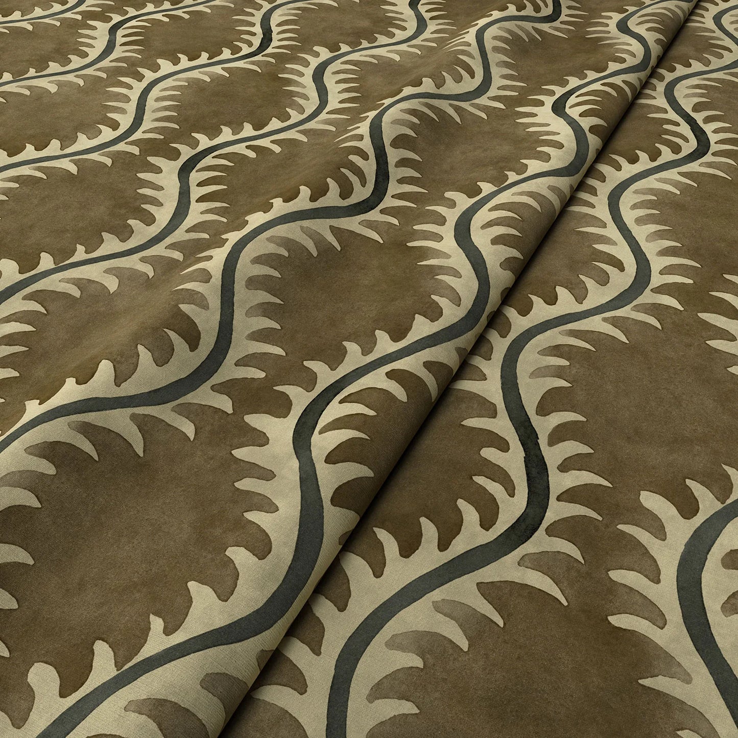 Linwood Helter Skelter Velvet Fire Retardant Cobbles