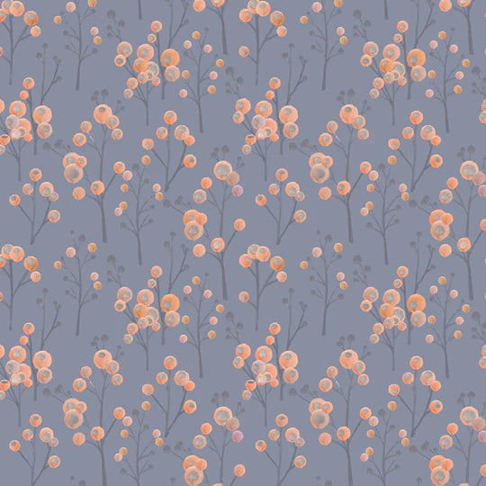 Voyage Maison Ichiyo Blossom Fabric Cobalt