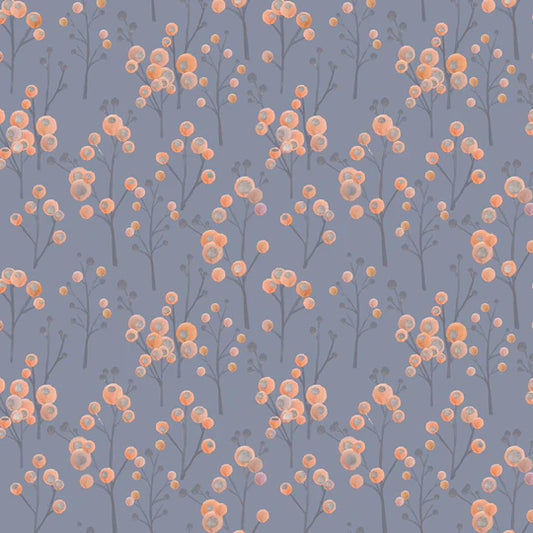Voyage Maison Ichiyo Blossom Fabric Cobalt