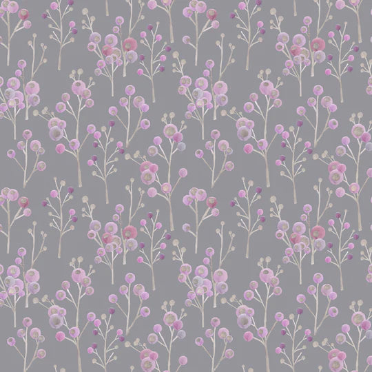 Voyage Maison Ichiyo Blossom Fabric Violet