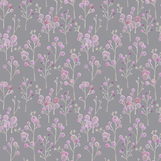 Voyage Maison Ichiyo Blossom Fabric Violet