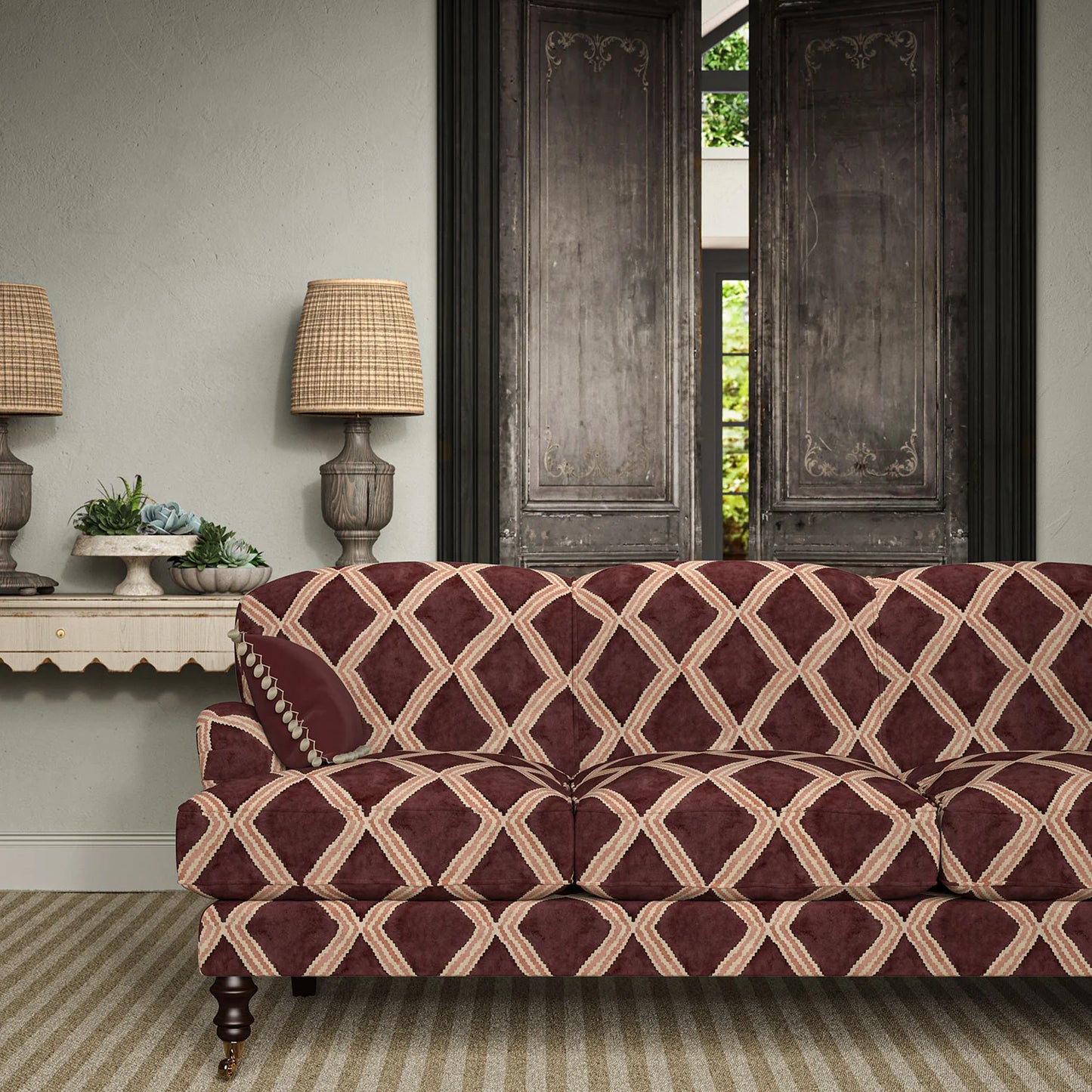 Linwood Inca Sunset Maroon