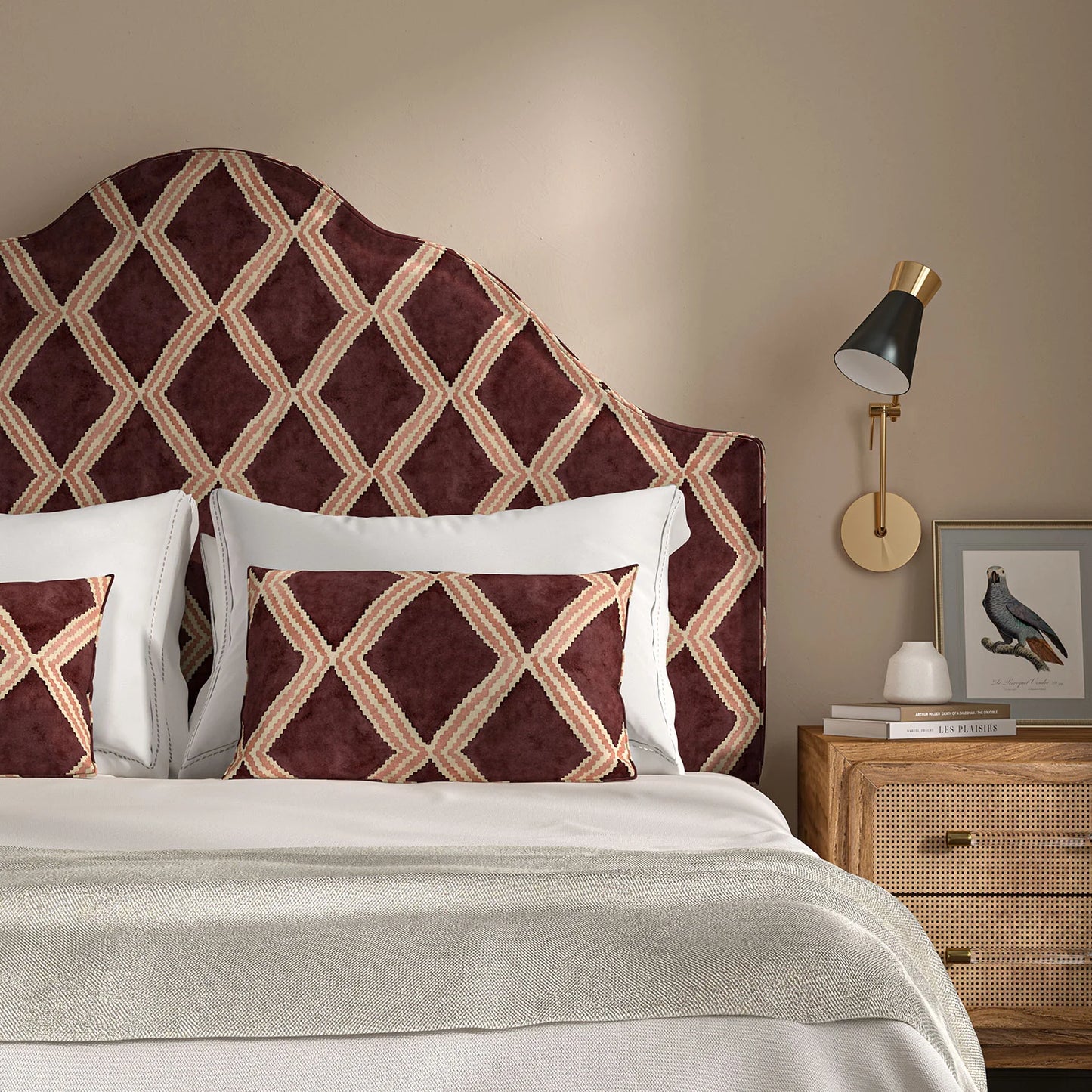 Linwood Inca Sunset Maroon