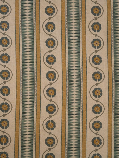 Chess Designs Indira Stripe Taupe/ Cinnamon