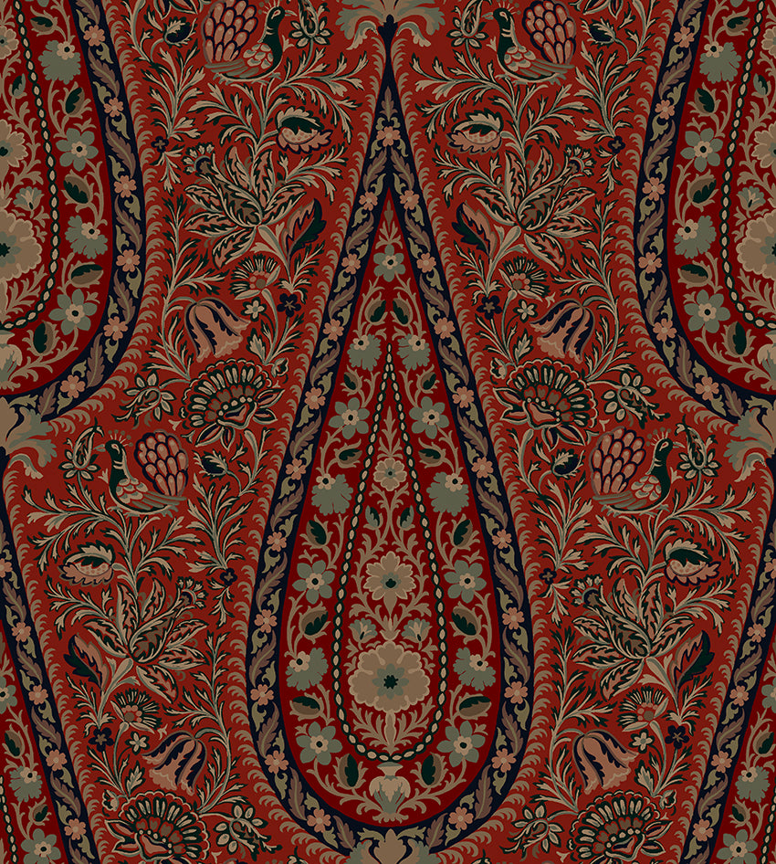 Art of the Loom Jaipur Scarlet