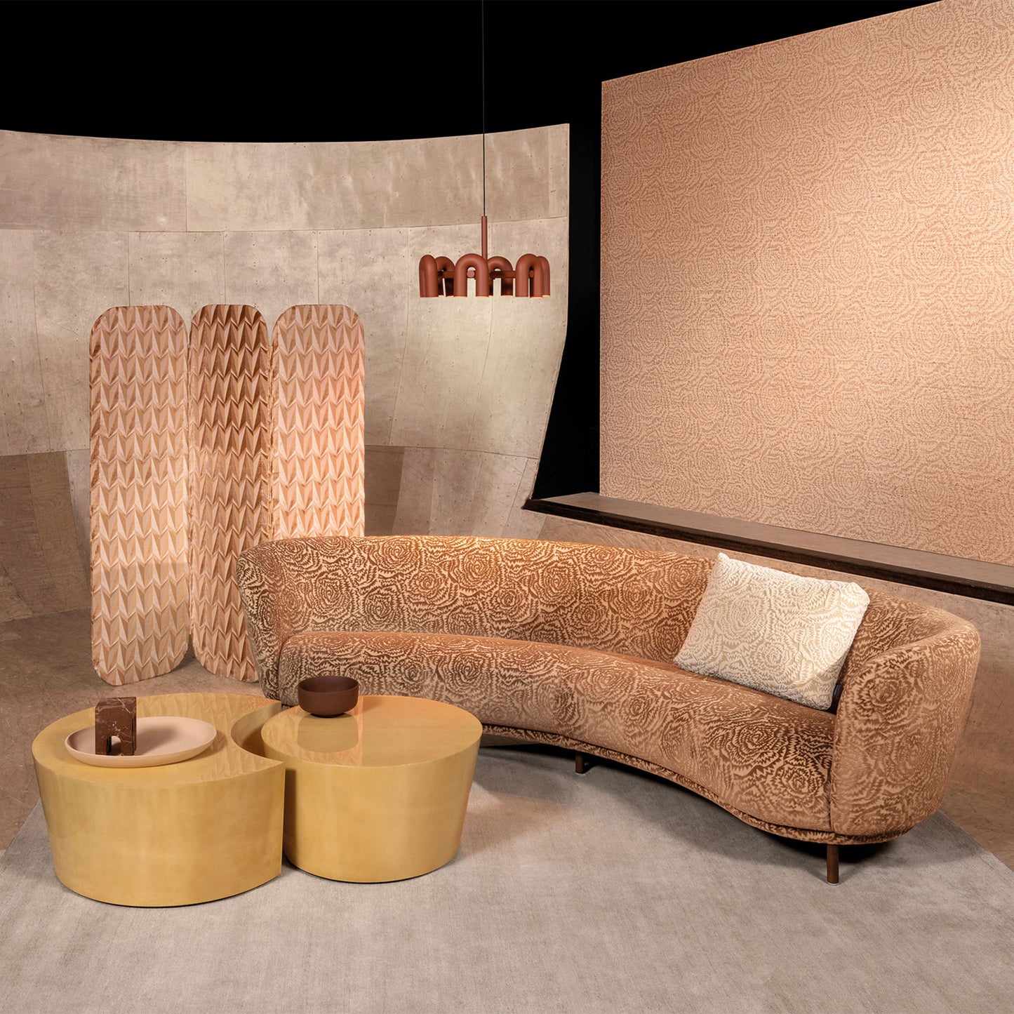 Kirkby Design Origami Rockets Pink Apricot