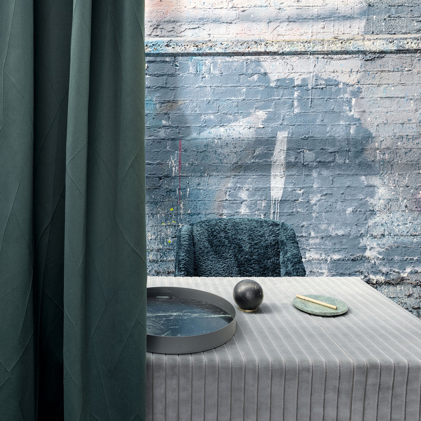 Kirkby Design Fold Evergreen