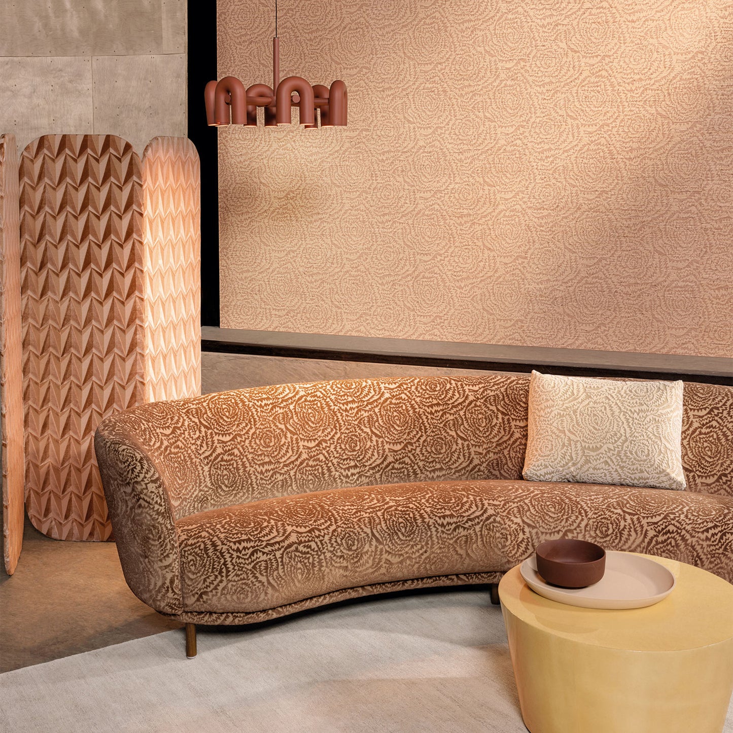 Kirkby Design Jagged Roses Amaretto