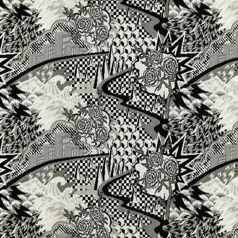 Kirkby Design Graphic Fairytale Monochrome