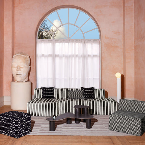 Kirkby Designs Hearts Monochrome