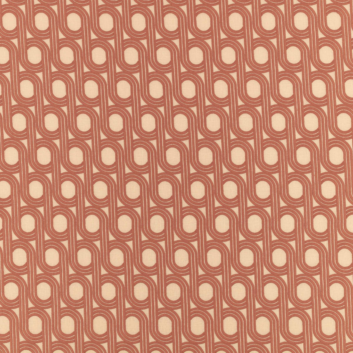 Kirkby Design Cornice Drape FR Sweet Potato