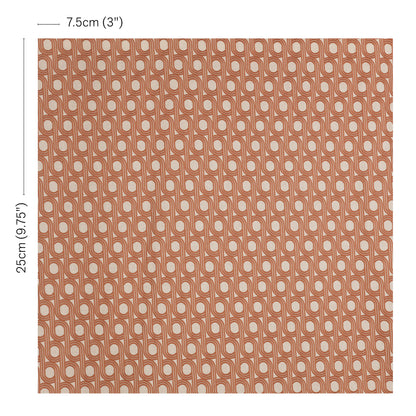 Kirkby Design Cornice Drape FR Sweet Potato