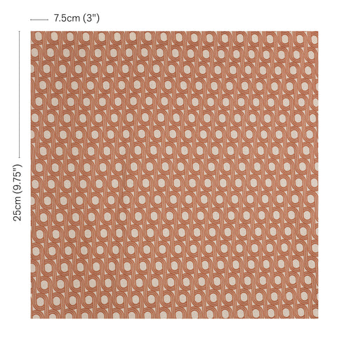 Kirkby Design Cornice Drape FR Sweet Potato
