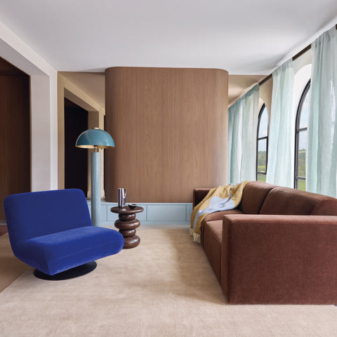 Kirkby Design Fuzzy Cobalt