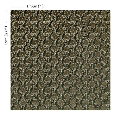 Kirkby Design Arabesque FR Crib 5 Pine Green