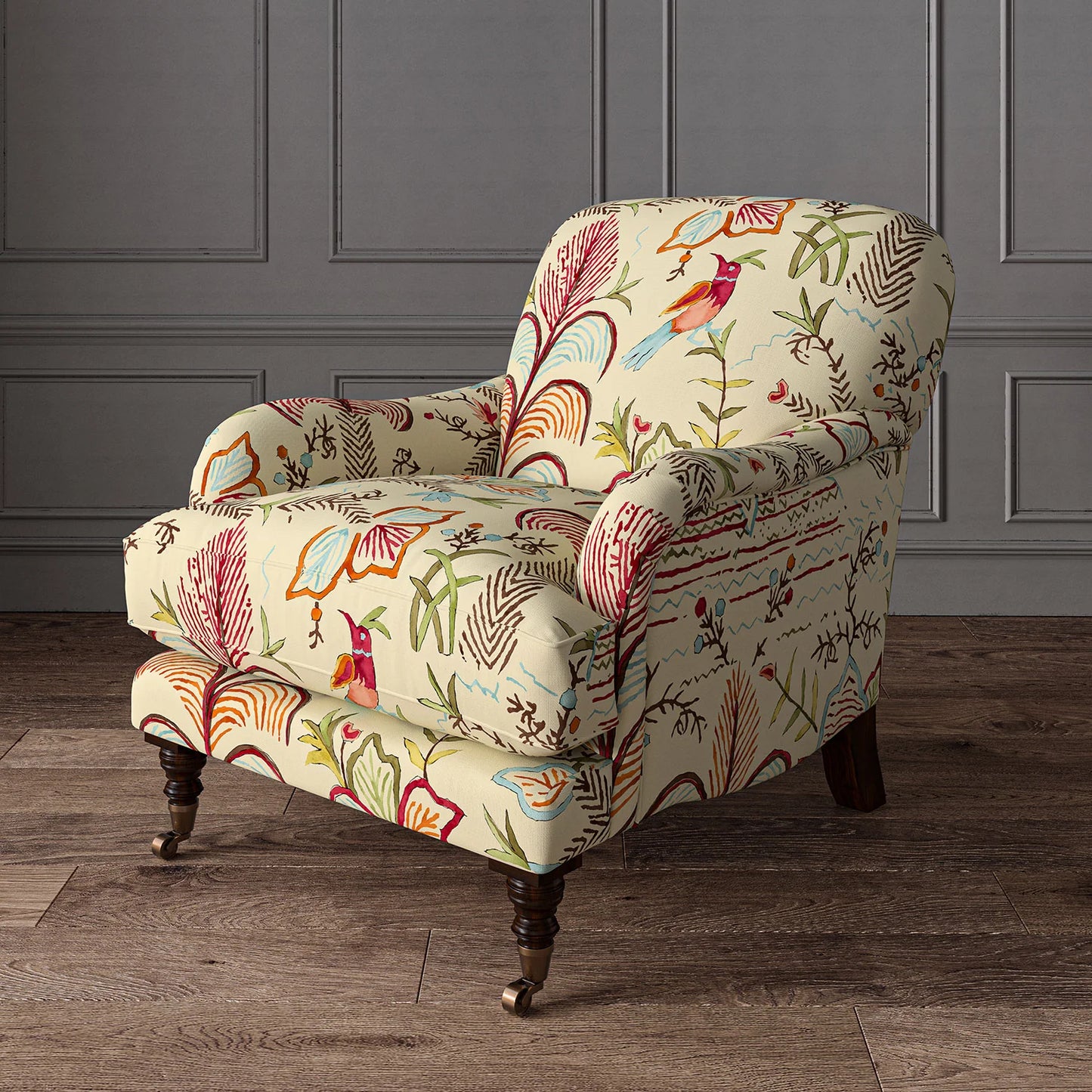 Linwood Songbird Linen Crimson