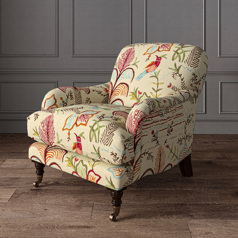 Linwood Songbird Linen Crimson