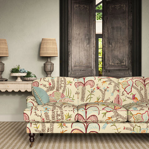 Linwood Songbird Linen Crimson