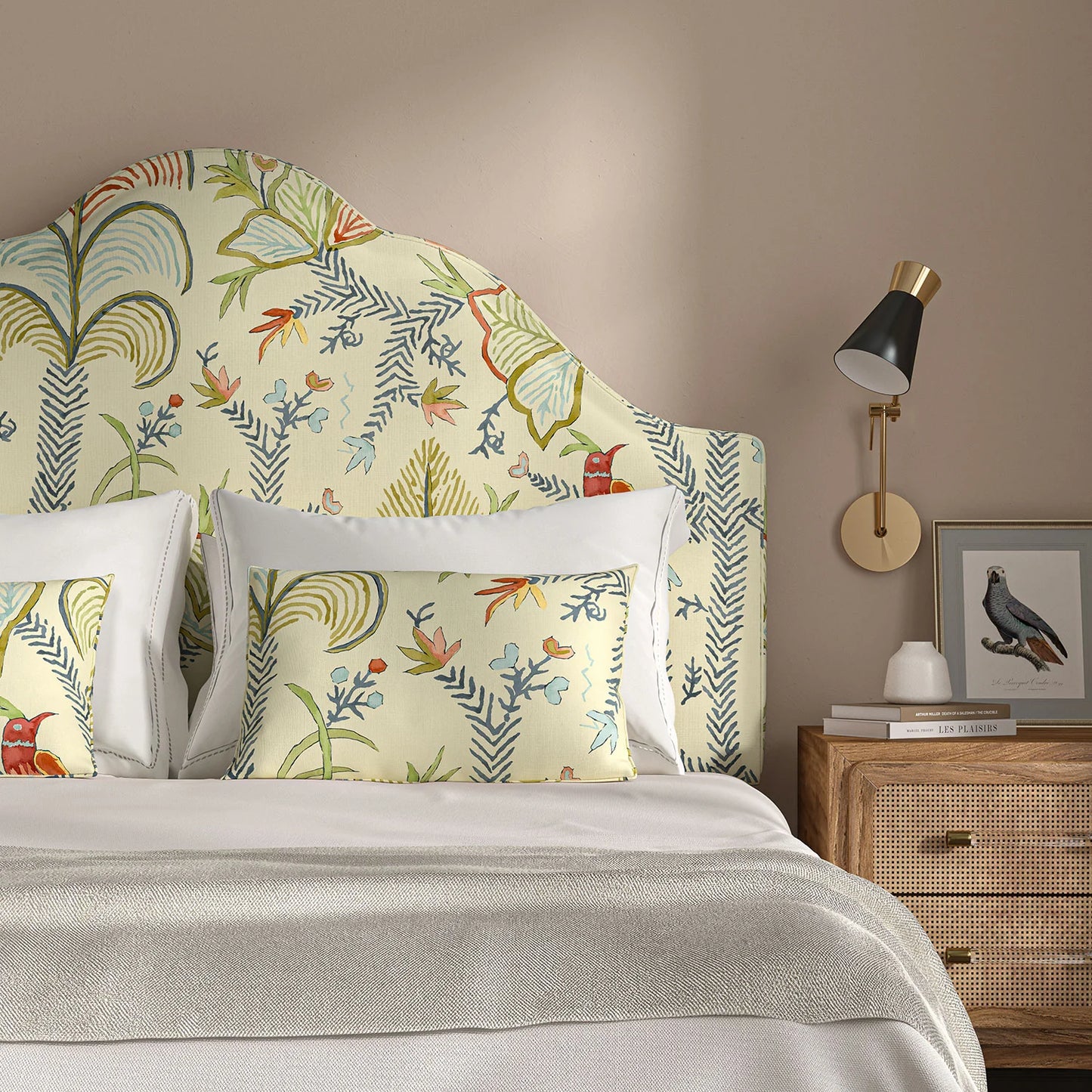 Linwood Songbird Linen Guava