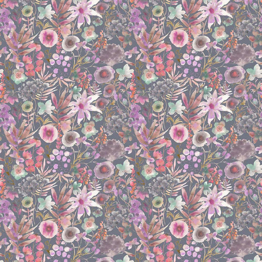 Voyage Maison Lomondra Fabric Apricot Navy