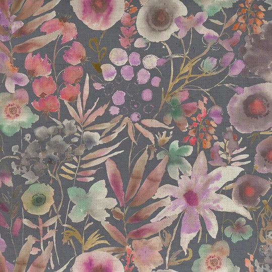 Voyage Maison Lomondra Fabric Apricot Navy