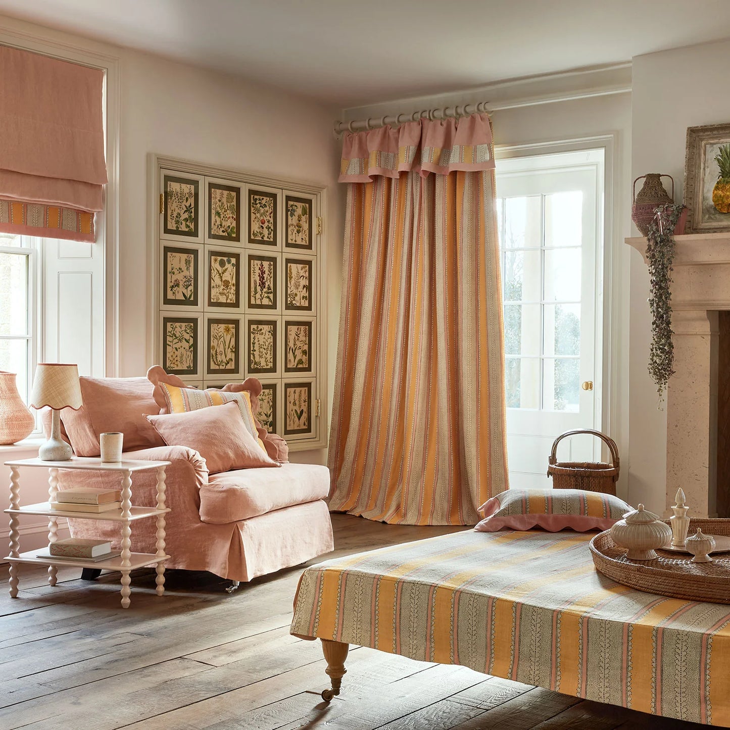 Linwood Dimity Mango