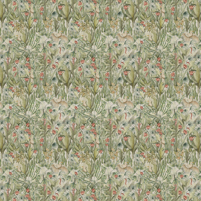 Voyage Maison Mangrove Printed Cotton Fabric Green