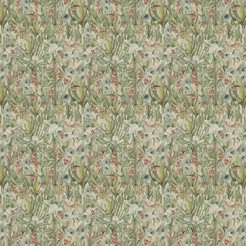 Voyage Maison Mangrove Printed Cotton Fabric Green