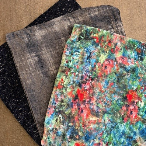 3x Mixture of Midnight cushion covers 40cmx40cm