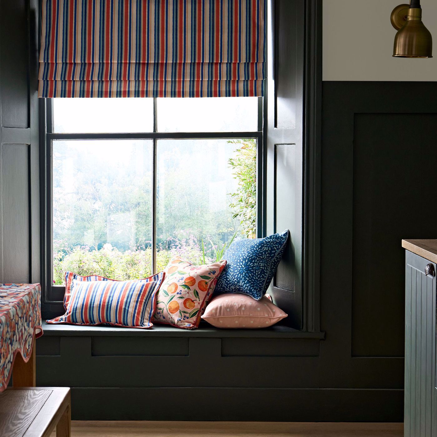 Clarke & Clarke Dotty Blush