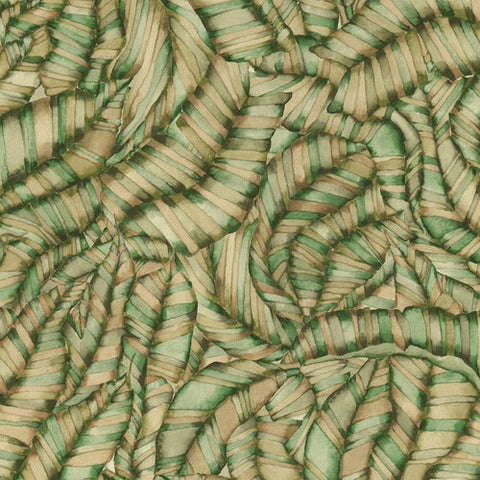 Voyage Maison Musa Printed Cotton Fabric Kiwi