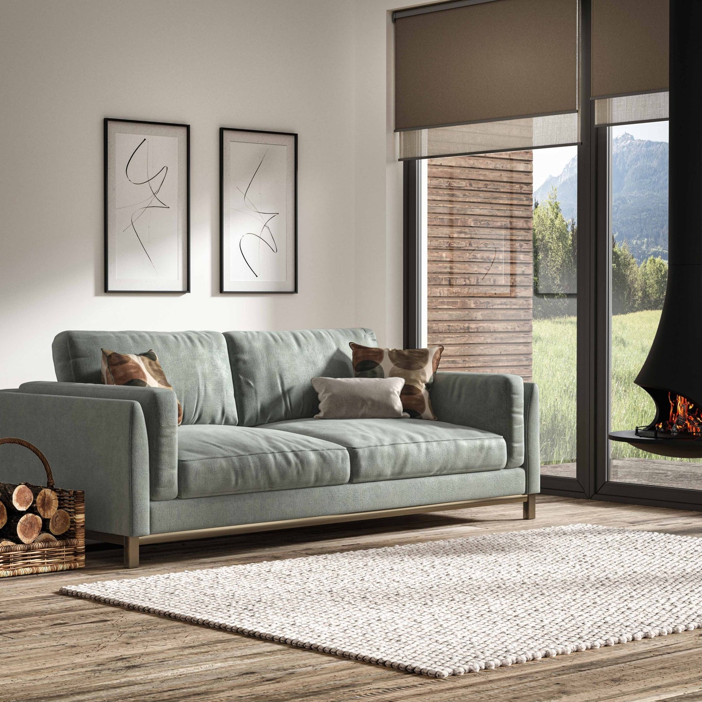 Warwick Malmo-Eco Seafoam
