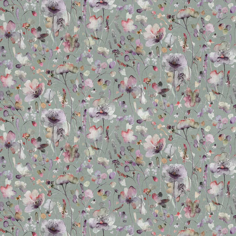 Voyage Maison Pimelea Fabric Boysenberry Willow