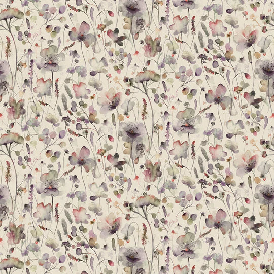 Voyage Maison Pimelea Fabric Boysenberry Linen