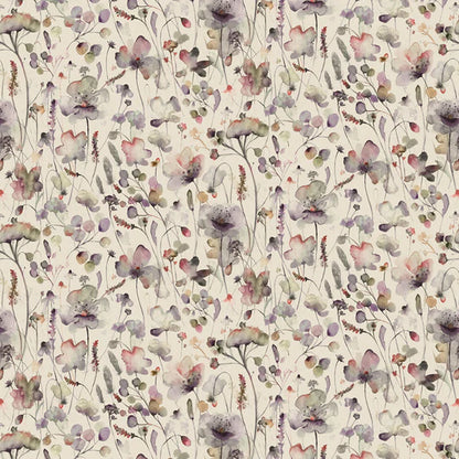 Voyage Maison Pimelea Fabric Boysenberry Linen