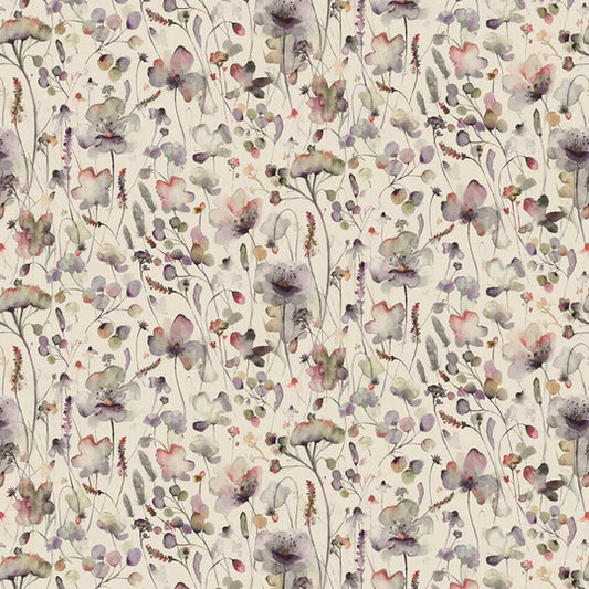 Voyage Maison Pimelea Fabric Boysenberry Linen