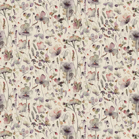 Voyage Maison Pimelea Fabric Boysenberry Linen