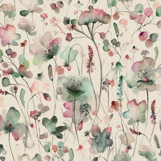 Voyage Maison Pimelea Fabric Meadow Linen