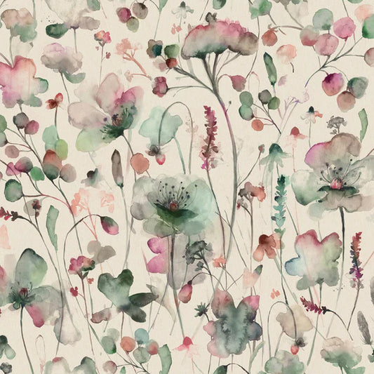 Voyage Maison Pimelea Fabric Meadow Linen