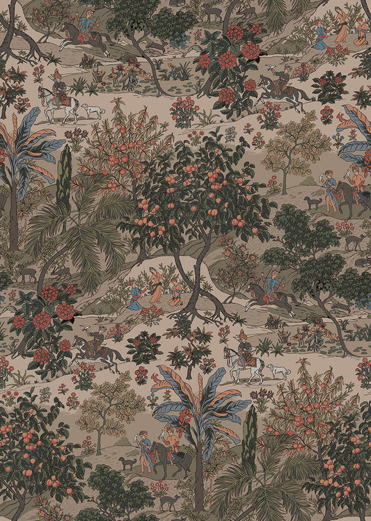 Art of the Loom Persian Wood Natural