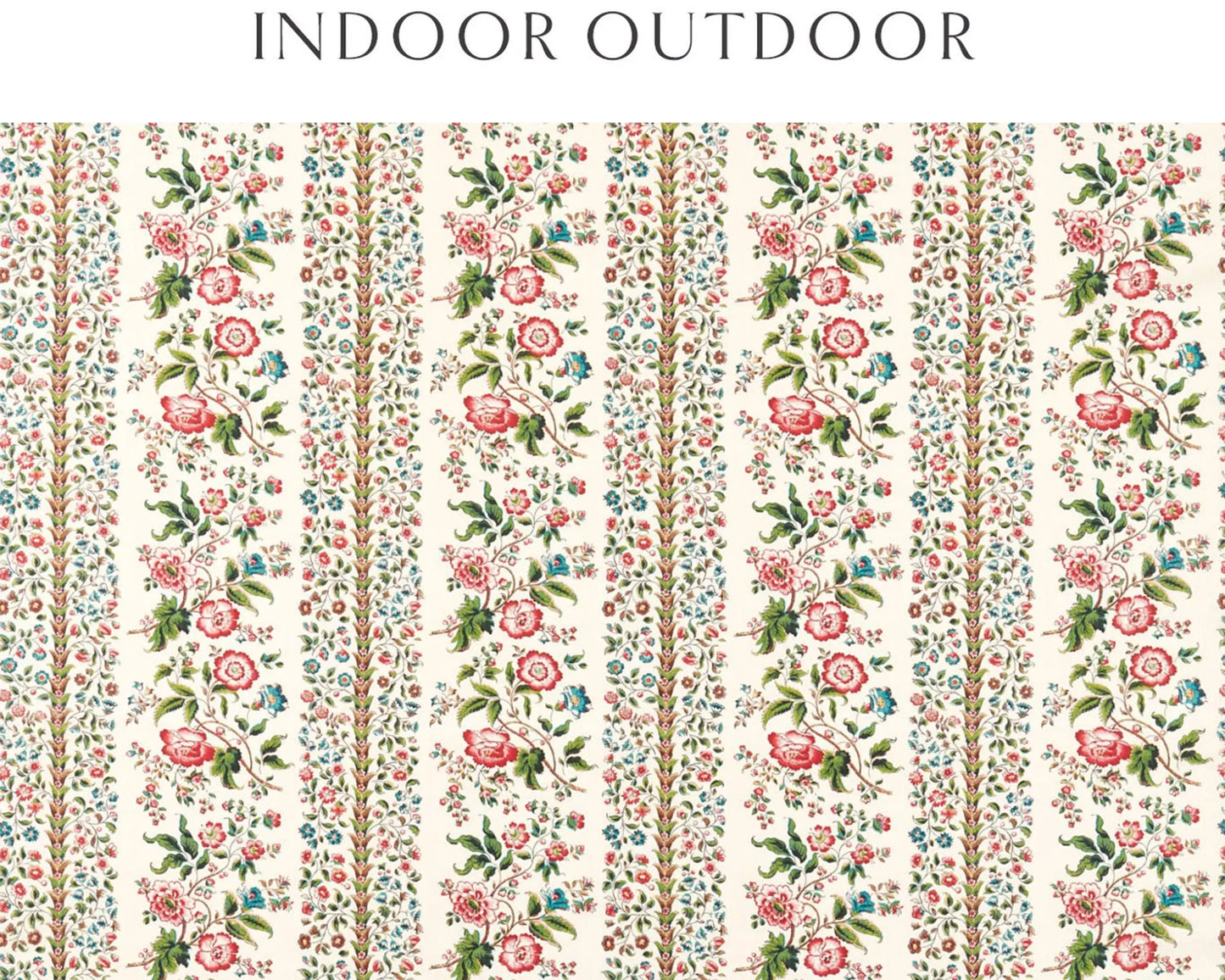 Sanderson Rose Pergola Outdoor Chintz