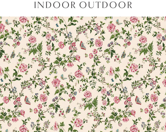 Sanderson King's Rose Outdoor Chintz