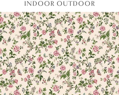 Sanderson King's Rose Outdoor Chintz