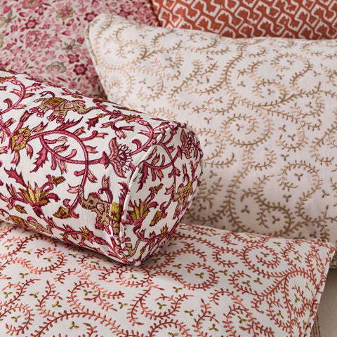 Clarke & Clarke Buta Embroidery Spice