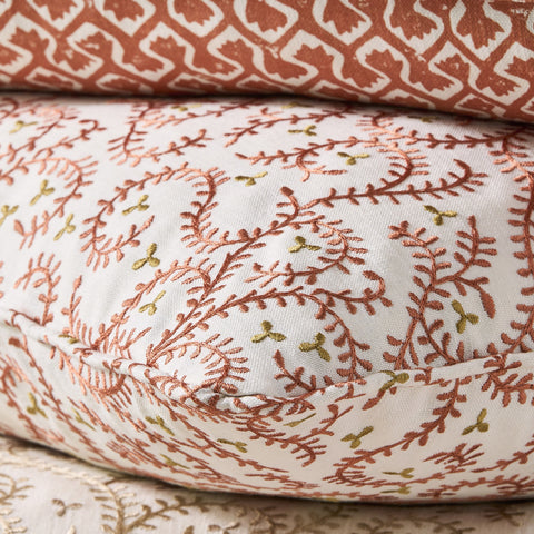 Clarke & Clarke Buta Embroidery Spice