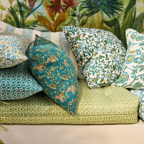 Clarke & Clarke Barmeri Teal