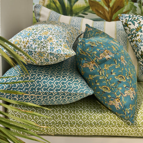 Clarke & Clarke Gamthi Teal