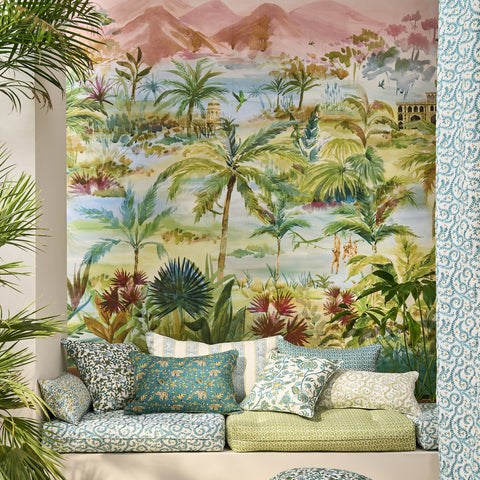 Clarke & Clarke Buta Apple