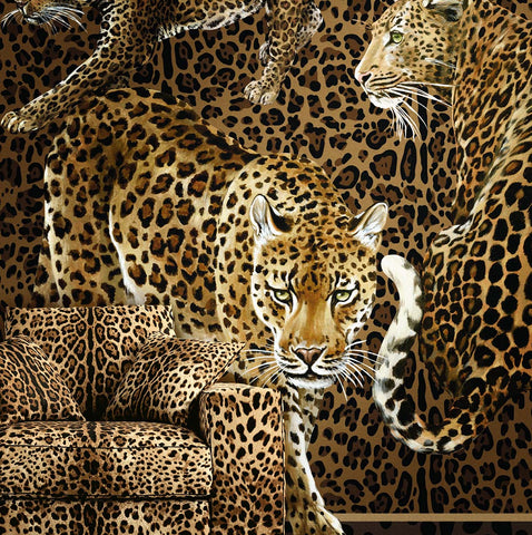 Today Interiors  – Dolce and Gabbana – Leopardo Incognito – Panel - Whole Roll