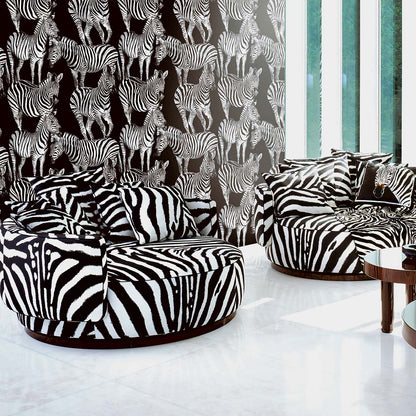 Today Interiors  – Dolce and Gabbana – Multi Zebra – Panel- Whole Roll